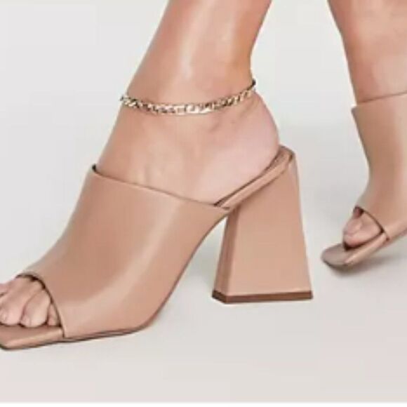 NWT, ASOS • Heeled Mules, Size 5 - Picture 2 of 2